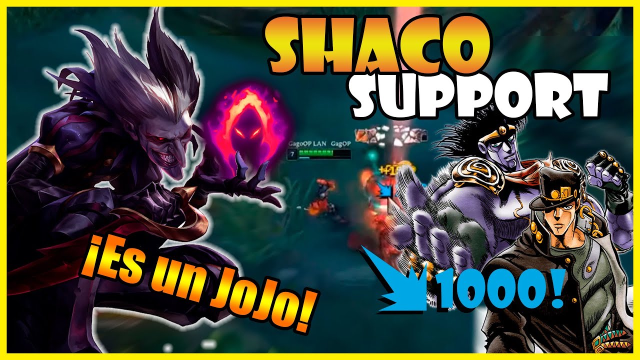 🤣 ¡QUÉ RISAS CON SHACO SUPPORT! 🤣 | ¿Cómo jugar con Shaco Support S10 ...