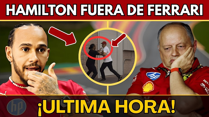 🚨¡BOMBAZO! HAMILTON lo DESPIDEN de Ferrari por algo MUY GRAVE | F1 25