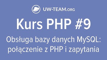 🔥 Kurs PHP #9 👉 Obsługa bazy danych MySQL: połączenie z PHP i zapytania do bazy #kursphp