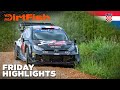 Lead Battle TIE! 😱 WRC Croatia Rally 2024 Friday Highlights