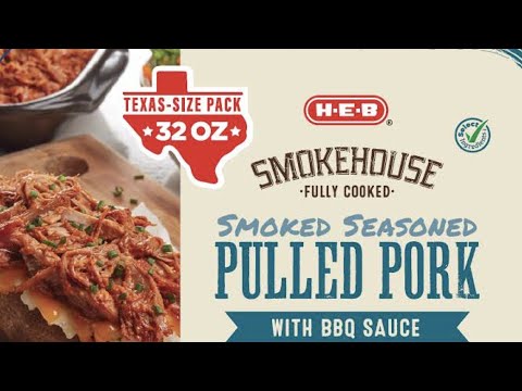 Recall issued for fully cooked pulled pork sold at H-E-B stores
