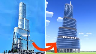 TRUMP TOWER - TUTO MINECRAFT !!