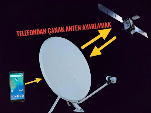 Telefondan çanak anten ayarı nasıl yapılır  / uydu bulma / uydu ayarı nasıl yapılır