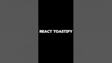 React toastify