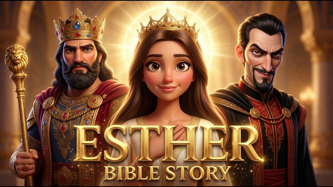 The Story of Esther 👑 | A Brave Queen Chosen by God | Animated Bible ...