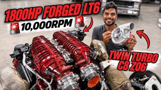 WORLD'S FIRST FULLY FORGED LT6 C8 Z06 BUILT ENGINE - BOOST DISTRICT