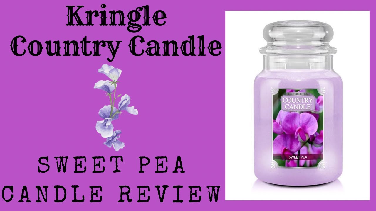 Kringle Country Candle| Sweet Pea Candle Review: Spring 2025