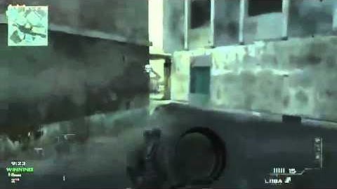 Mw3 - Most Insane Throwing Knife Kill On Bakaara