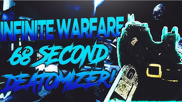 INSANE "68 SECOND SOLO DE-ATOMIZER STRIKE IN INFINITE WARFARE!"  FAST NUKE IN INFINITE WARFARE! (HC)