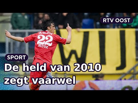 De afscheidswedstrijd van FC Twente-legende Bryan Ruiz | RTV Oost