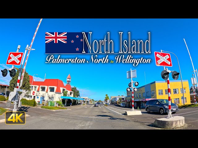 Driving from Palmerston North to Wellington on New Zealand's North Island 🇳🇿  [Driver's View]