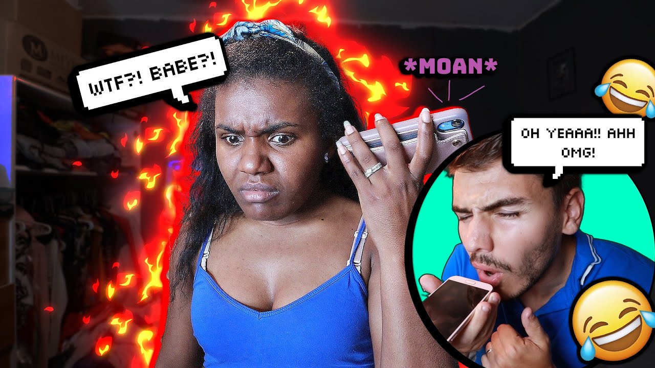 CALLING MY GIRLFRIEND PHONE WHILE MOANING PRANK! *She went c