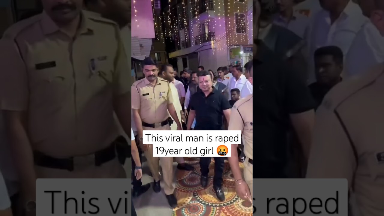 This viral man Surendra Patil had allegations for raping 19year old girl 🤬 