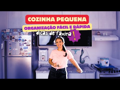 Vídeo: Ideia para uma cozinha pequena. Otimização de espaço