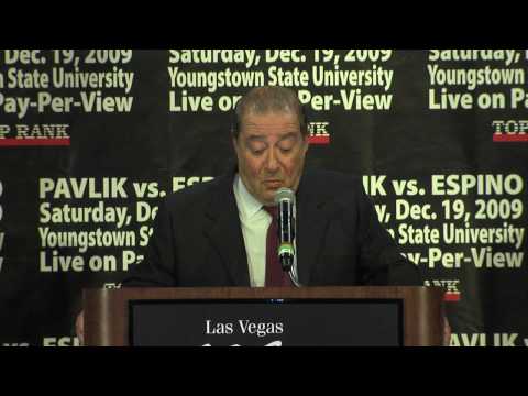 Kelly Pavlik vs Miguel Espino Presser Conference -...