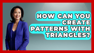 How Can You Create Patterns With Triangles? - Graphic Design Nerd