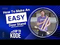 DIY Easy Door Stand