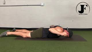 Prone W's (With and Without Thoracic Extension)