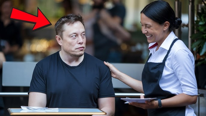 Elon Musk Gets Laughed At By A Waiter—Then Leaves a Tip That Shuts Everyone Up