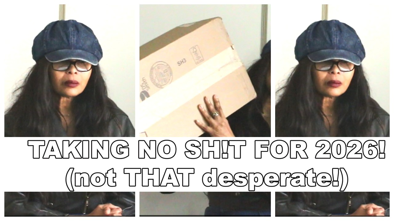 I am NOT taking NO SH!T for 2026! NOT that DESPERATE [an unboxing] | Sustainably Stylish