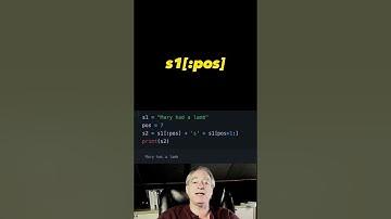Replace character at position in Python string 🐍 #shorts #python