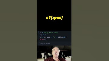 Replace character at position in Python string 🐍 #shorts #python