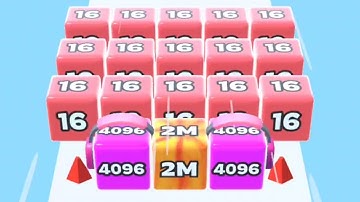 Jelly Run 2048 - Cube Numbers Master | Number Run 3D | Level Up New Gameplay