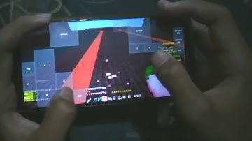 PVP On PojavLauncher With (HANDCAM) Part 2