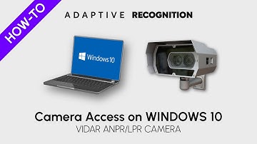 VIDAR ANPR/LPR Camera: Setting the IP Address and Reaching the GUI