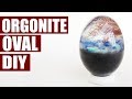 Como Fazer Orgonite Oval DIY I Kaka Craft na Redelease