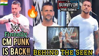 Finnally CM Punk Back in WWE | Punk's Next Opponent ? Why Punk Back in WWE ? Behind The Seen Story ?