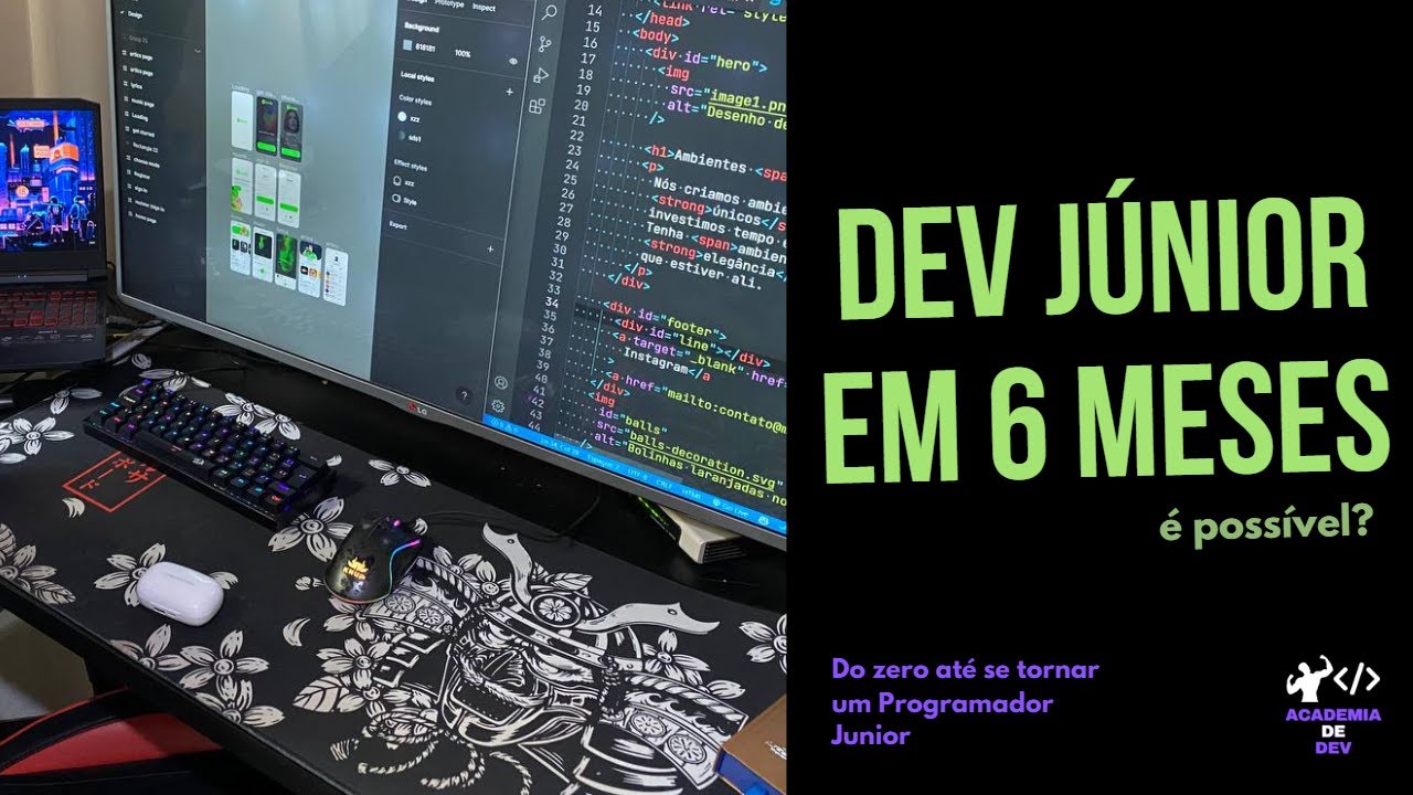Do zero até se tornar um Programador Junior - Apresentação do Projeto ...