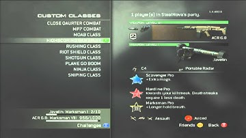 MW3 10th Prestige! CLASS SETUPS!
