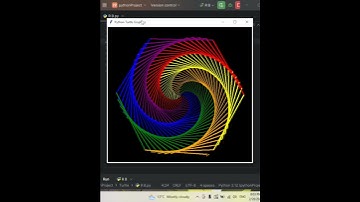 #python #turtle #spiral #colorful  #coding #script #learning #tutorial