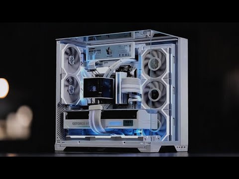 WHITE ホワイトLIANLI ゲーミングPC 9800X3D RTX5080 Ultimate White Gaming PC Build – Ryzen 7 9800X3D, RTX 5080