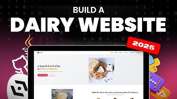 Build Farm Dairy Website Using HTML, CSS & JavaScript | Premium Dairy Products Frontend Project 2025