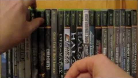 My Video Game Collection Part 1 (Original Xbox)