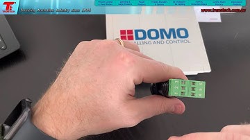 DOMO NEW LED SEMAPHORE WITH PLUG OFF KEYED TERMINALS