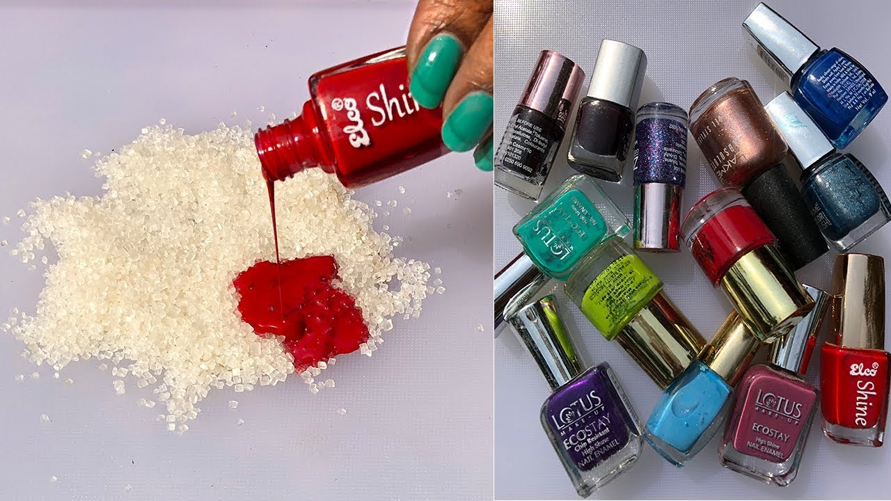 Nail Polish Life Hacks for Crafting! Fun Things to do with Nail Polish