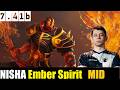 🤯 NISHA [Ember Spirit] MID 7.41b - DOTA 2 HIGHEST MMR MATCH#dota2   #dota2gameplay