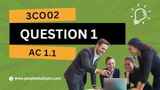 CIPD 3CO02: Q1 Evidence-Based Practice In Organisations AC 1.1