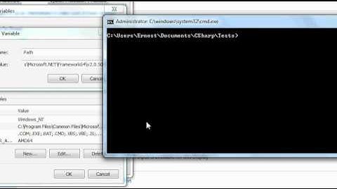 Compiling C# in the Command Prompt