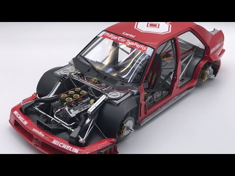 MFH アルファロメオ155V6TI DTM 1/12 モデルファクトリーヒロ 1/12scale Fulldetail Kit : 155V6TI [DTM1993]