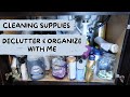 CLEANING SUPPLIES ORGANIZATION || CLEANING MOTIVATION || ORGANIZING MOTIVATION