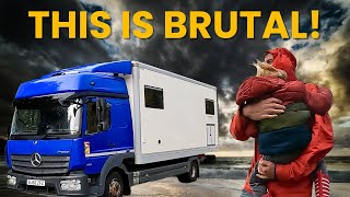 Our BRUTAL start to Van Life France 🇫🇷 (STORMS, FLOODS AND LOCK IN'S) by Touring With The Kids 36,775 views 6 months ago 26 minutes