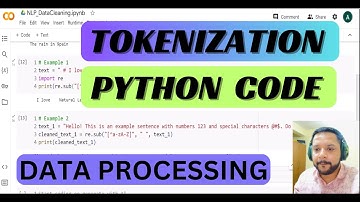 Tokenization Implementation In Python | Natural Language Processing (NLP)