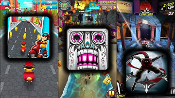 Subway Scooters Vs Temple Run 2 Spirits Cove Vs Yurei Ninja - Endless Run Game Play Android