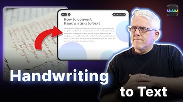 How to Convert Handwriting to Text Accurately? Mobile and Computer