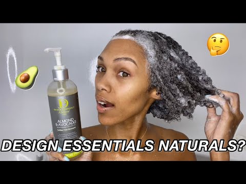 Design Essentials Natural Hair Almond & Avocado 🥑 Collection For  Moisturize and Detangling? 