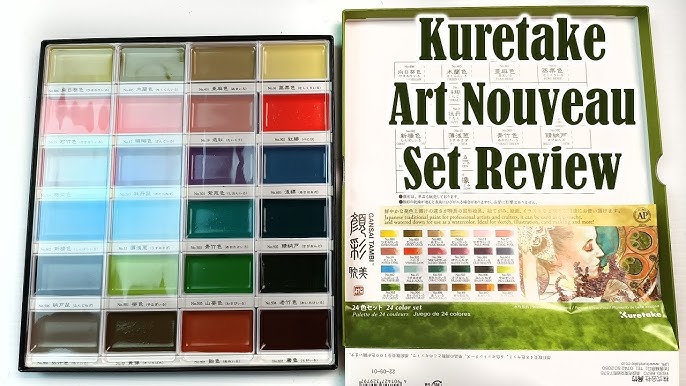 Kuretake Gansai Portable Watercolor Set